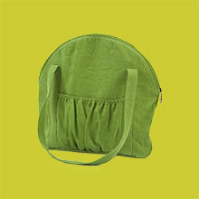 Pea pod linen purse