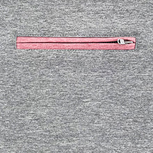 Zippered double-welt pocket