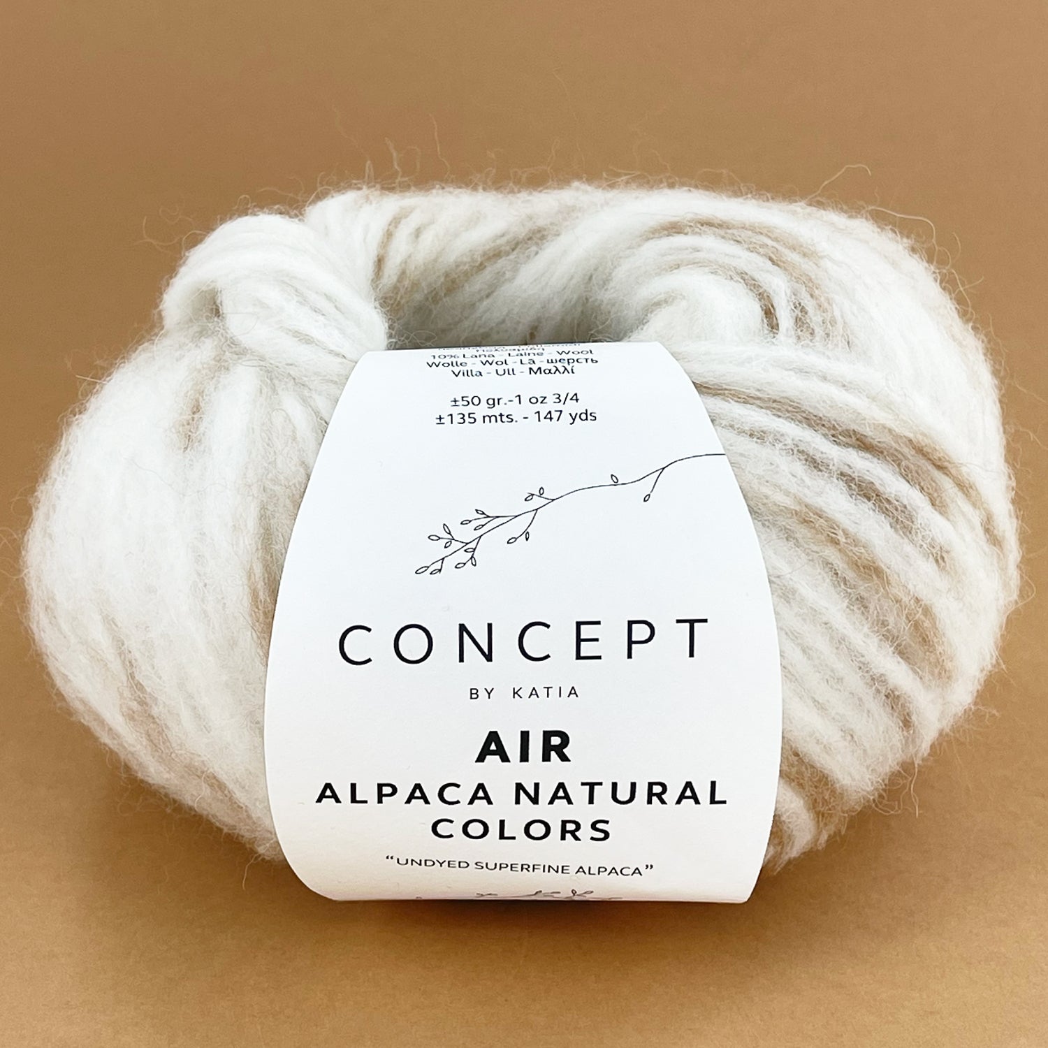 AIR Alpaca natural colors, 50 g