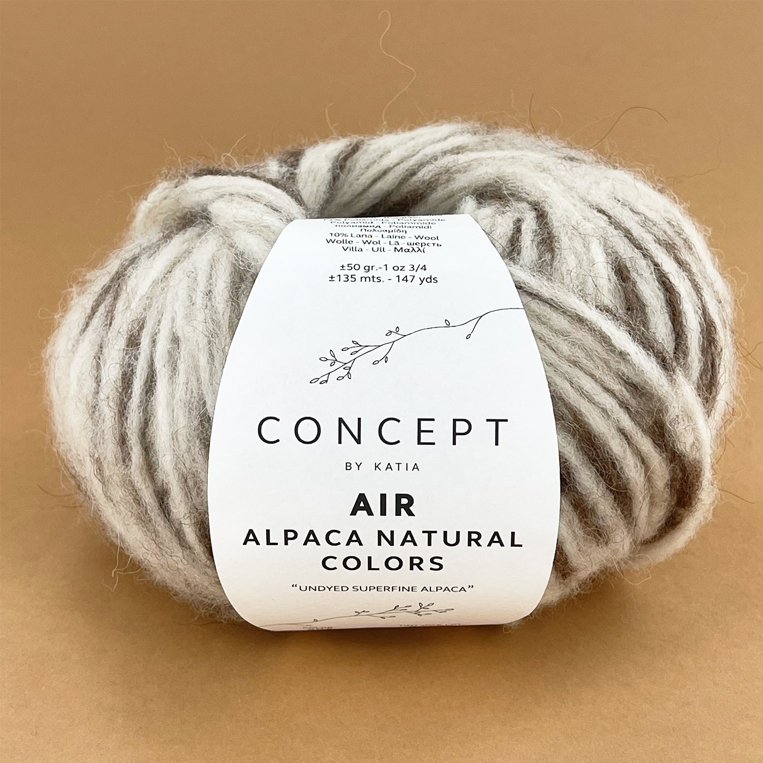 AIR Alpaca natural colors, 50 g