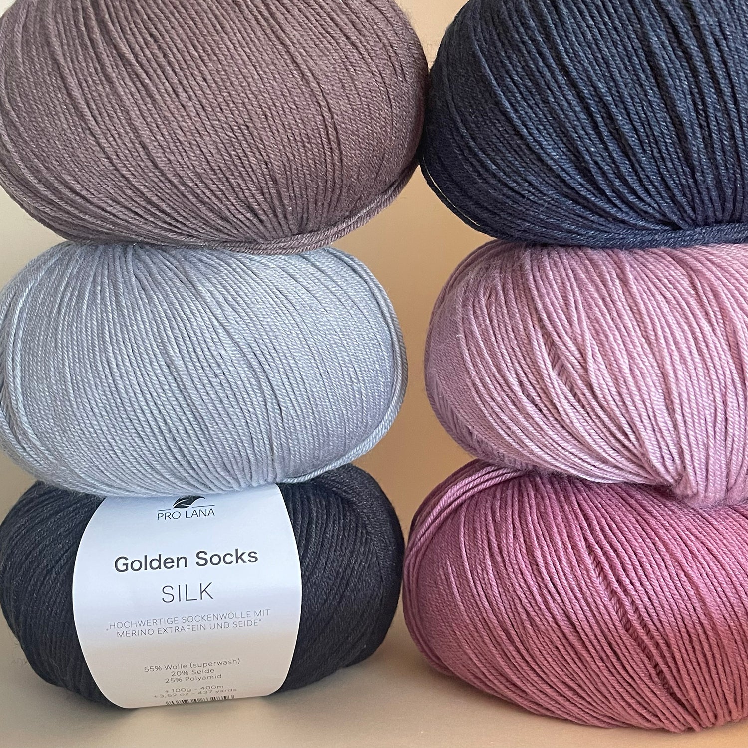 Golden Socks Silk, 100 g