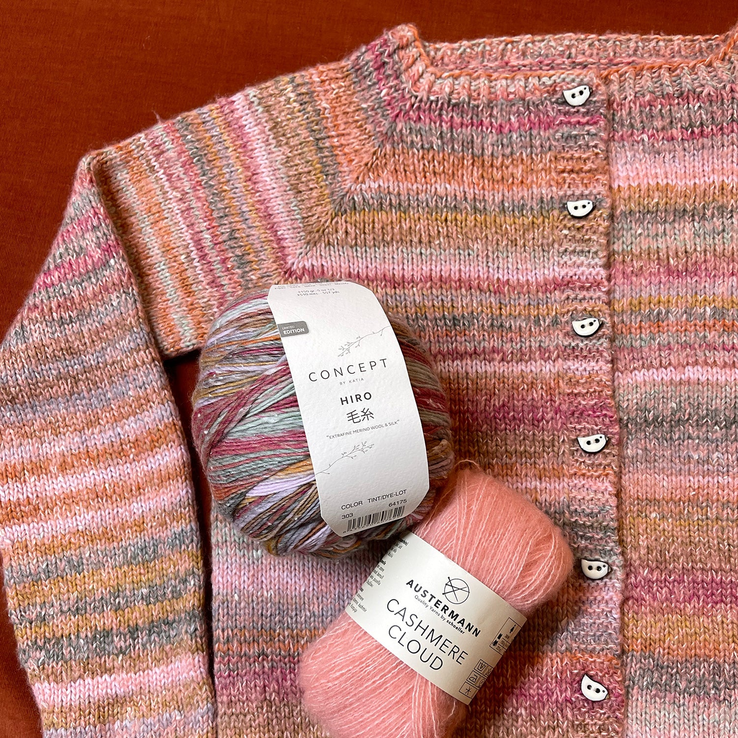 HIRO Extrafine merino wool & silk, 150 g