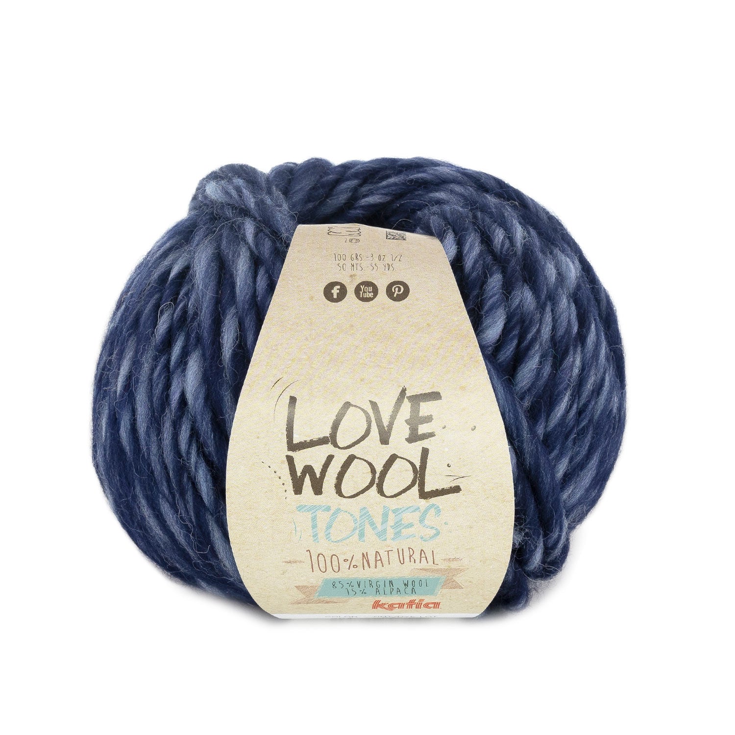 Love wool tones, 100 g