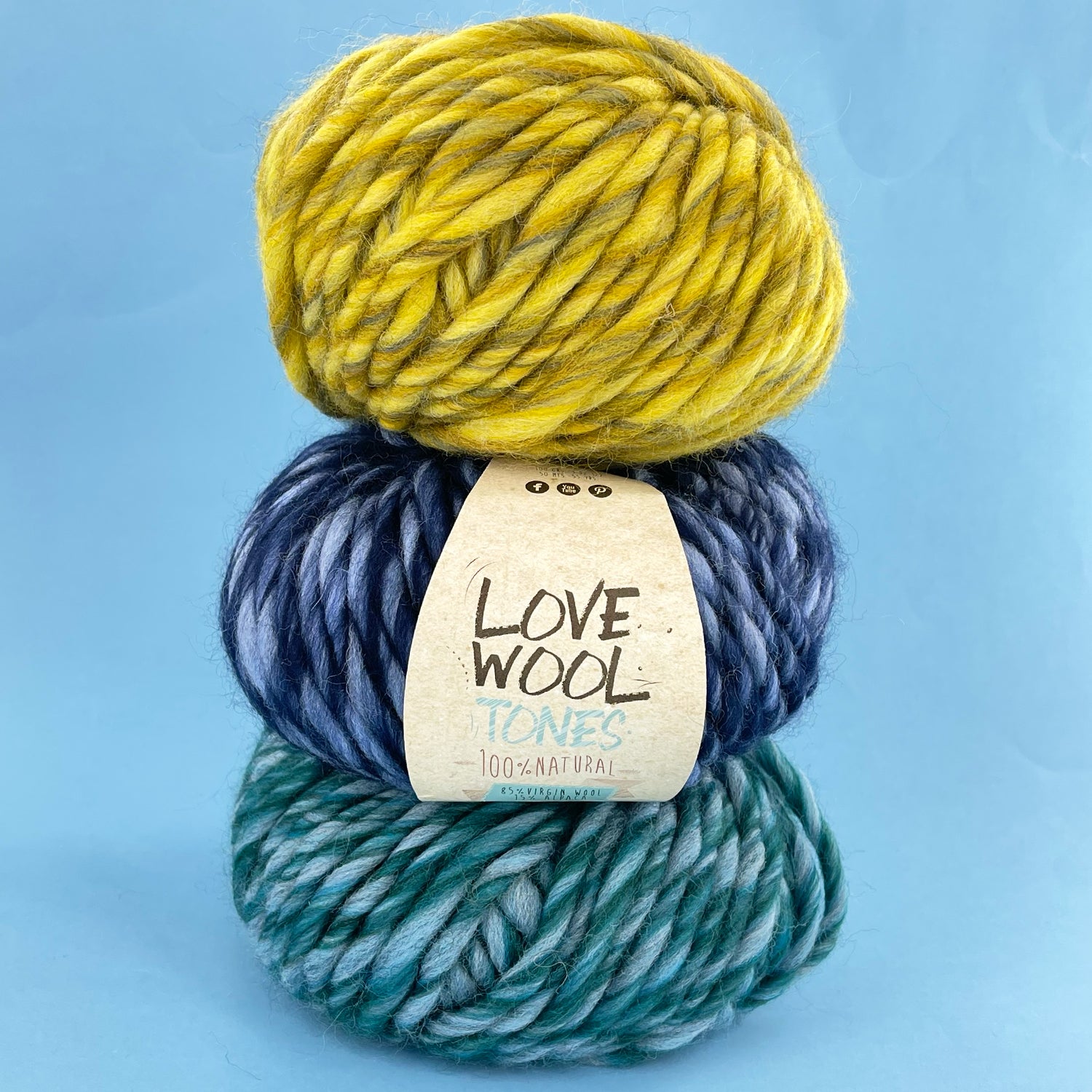 Love wool tones, 100 g