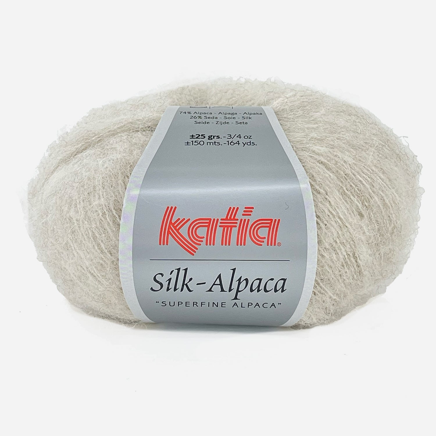 Silk Alpaca Silver, 25 g