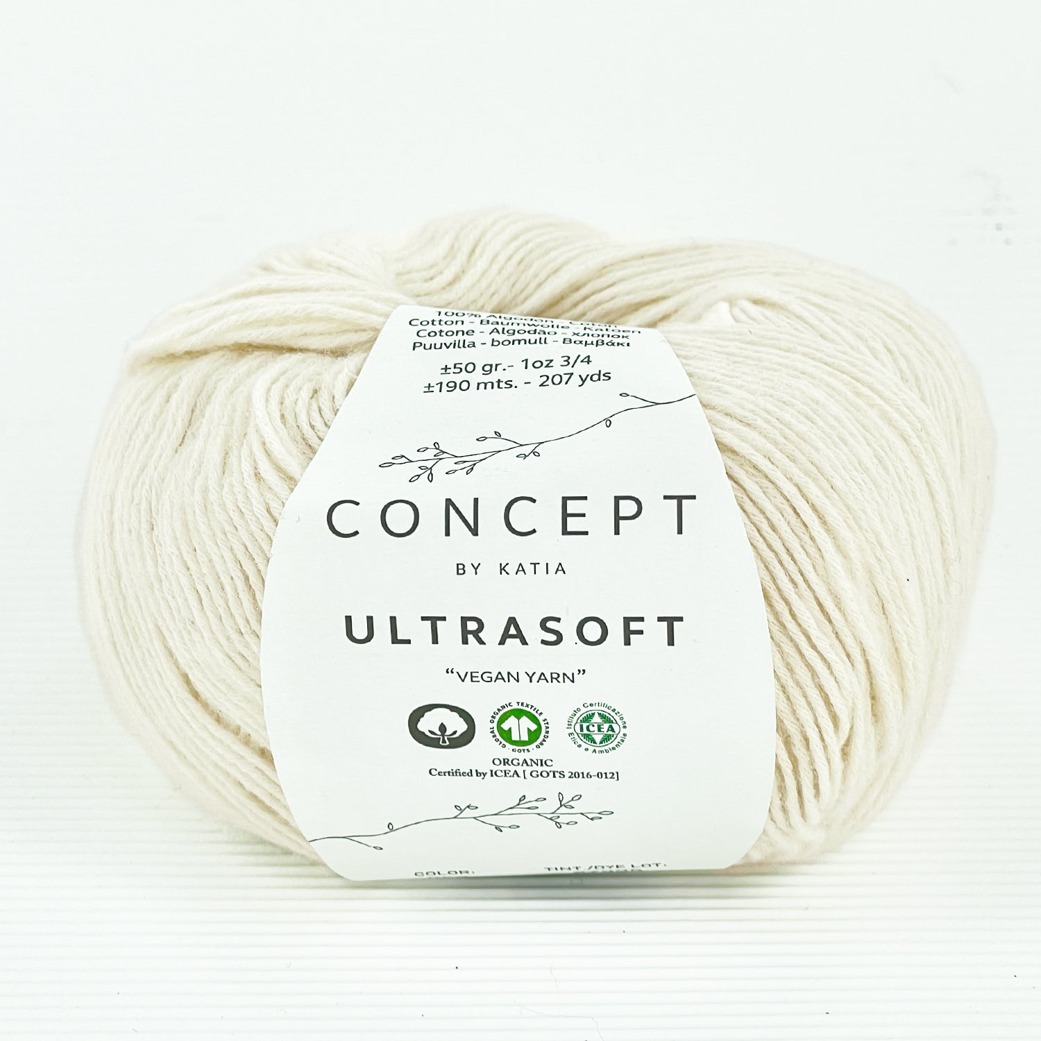 Ultrasoft Organic Cotton, 50 g
