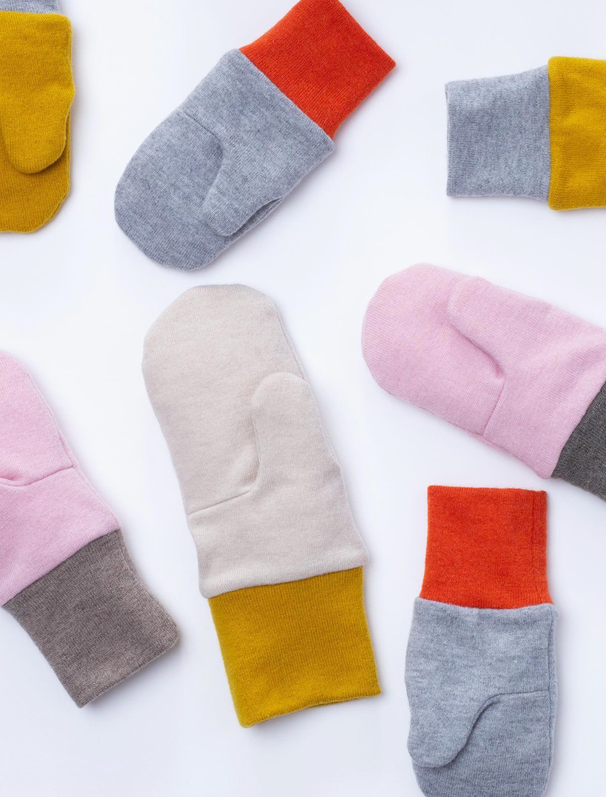 Warm merino wool mittens, e-pattern