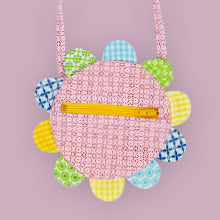 Flower-shaped purse