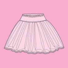 Tulle underskirt