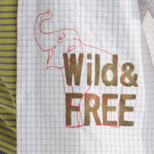 Wild & free (print & embroidery)