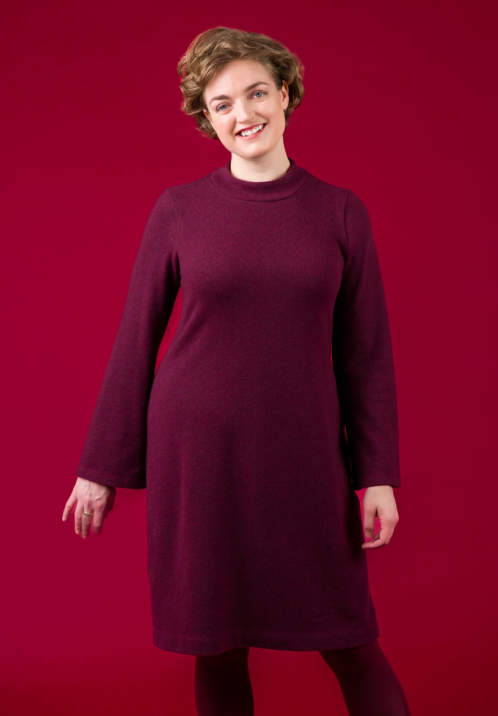 RACHEL knit dress, e-pattern