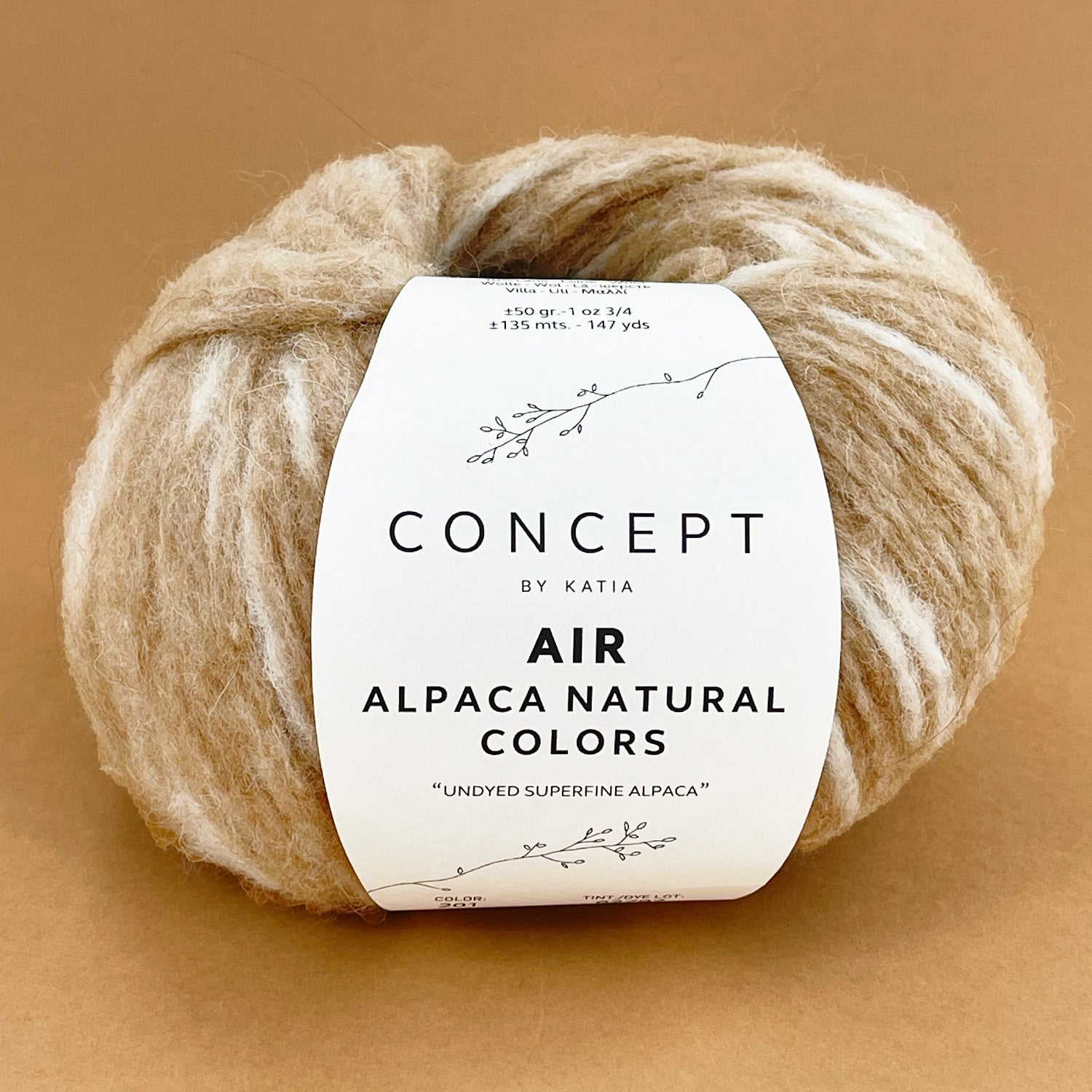 AIR Alpaca natural colors, 50 g