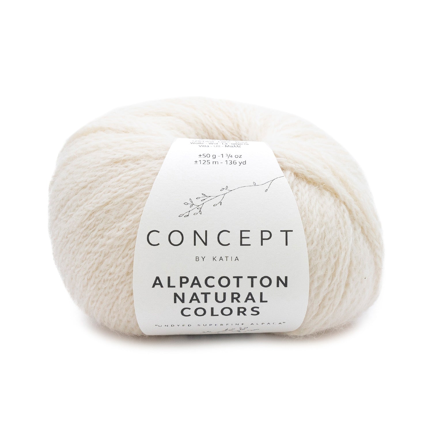 Alpacotton Natural Colors, 50 g