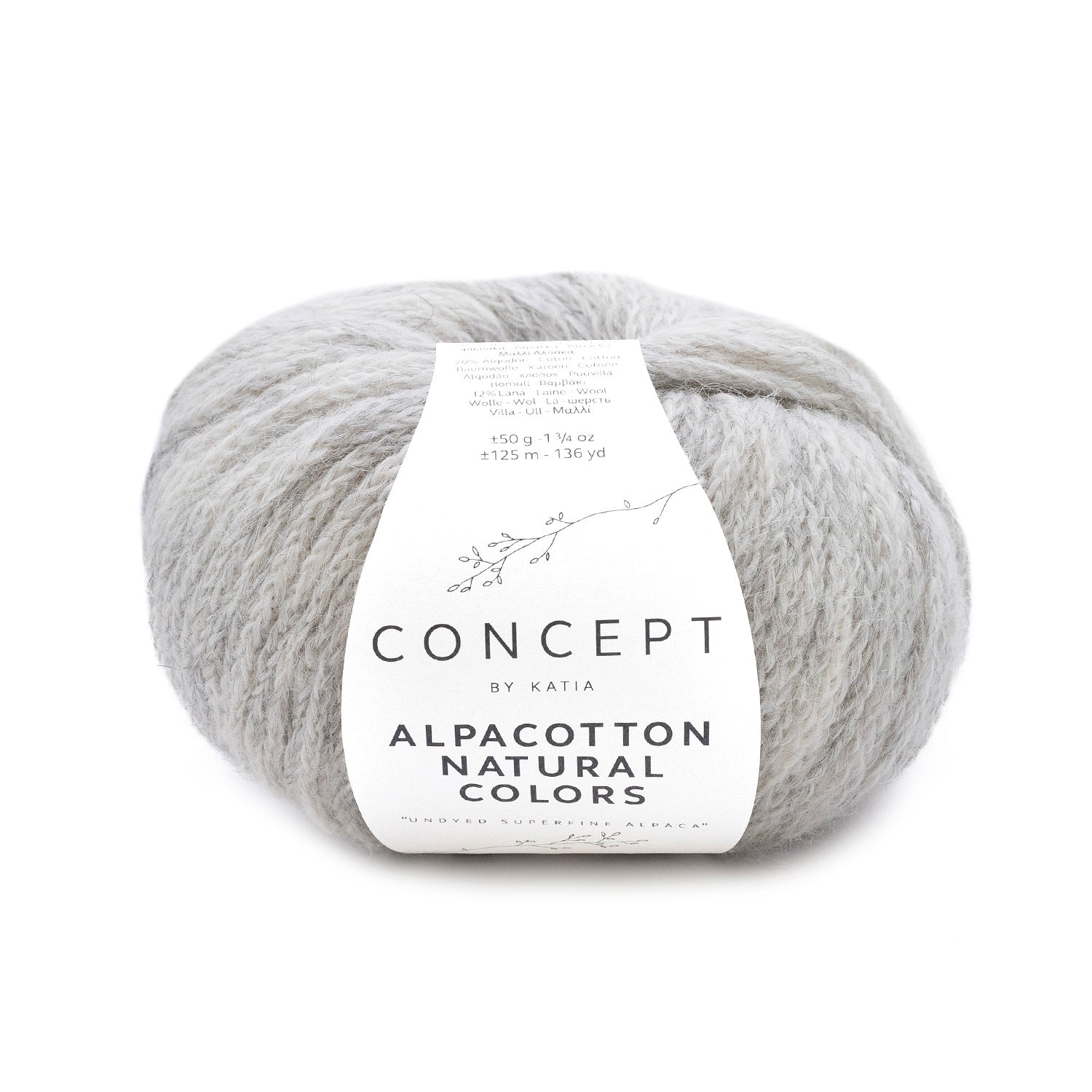 Alpacotton Natural Colors, 50 g