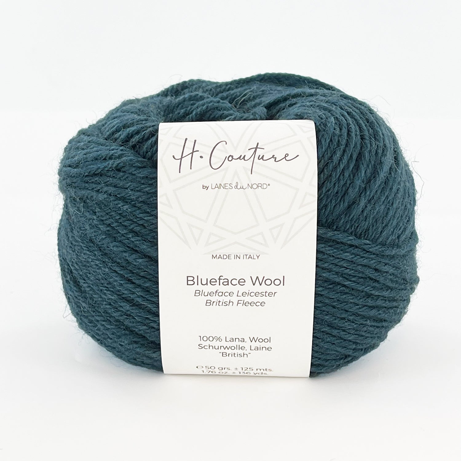 Blueface wool, 50 g