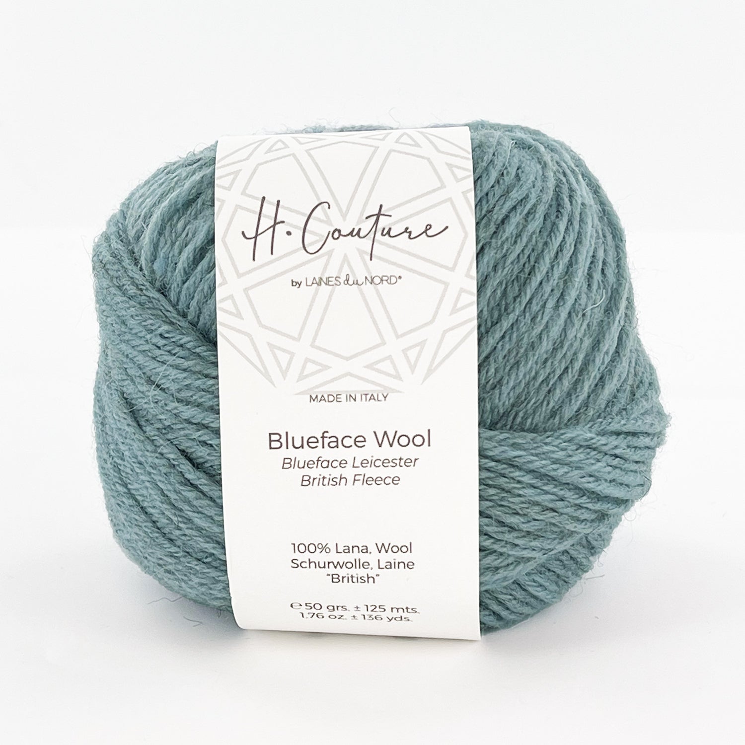 Blueface wool, 50 g