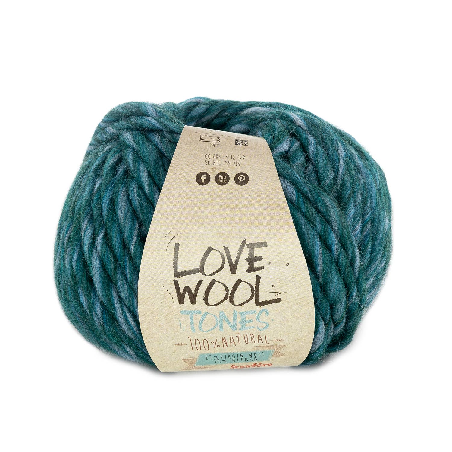 Love wool tones, 100 g