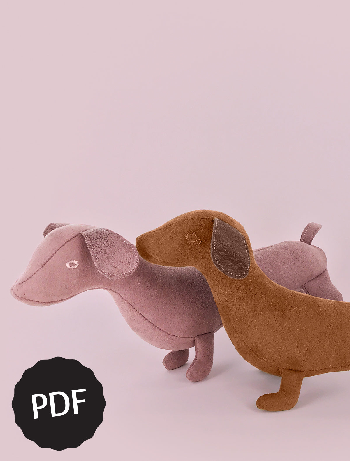 PAPU the little dachshund, e-pattern